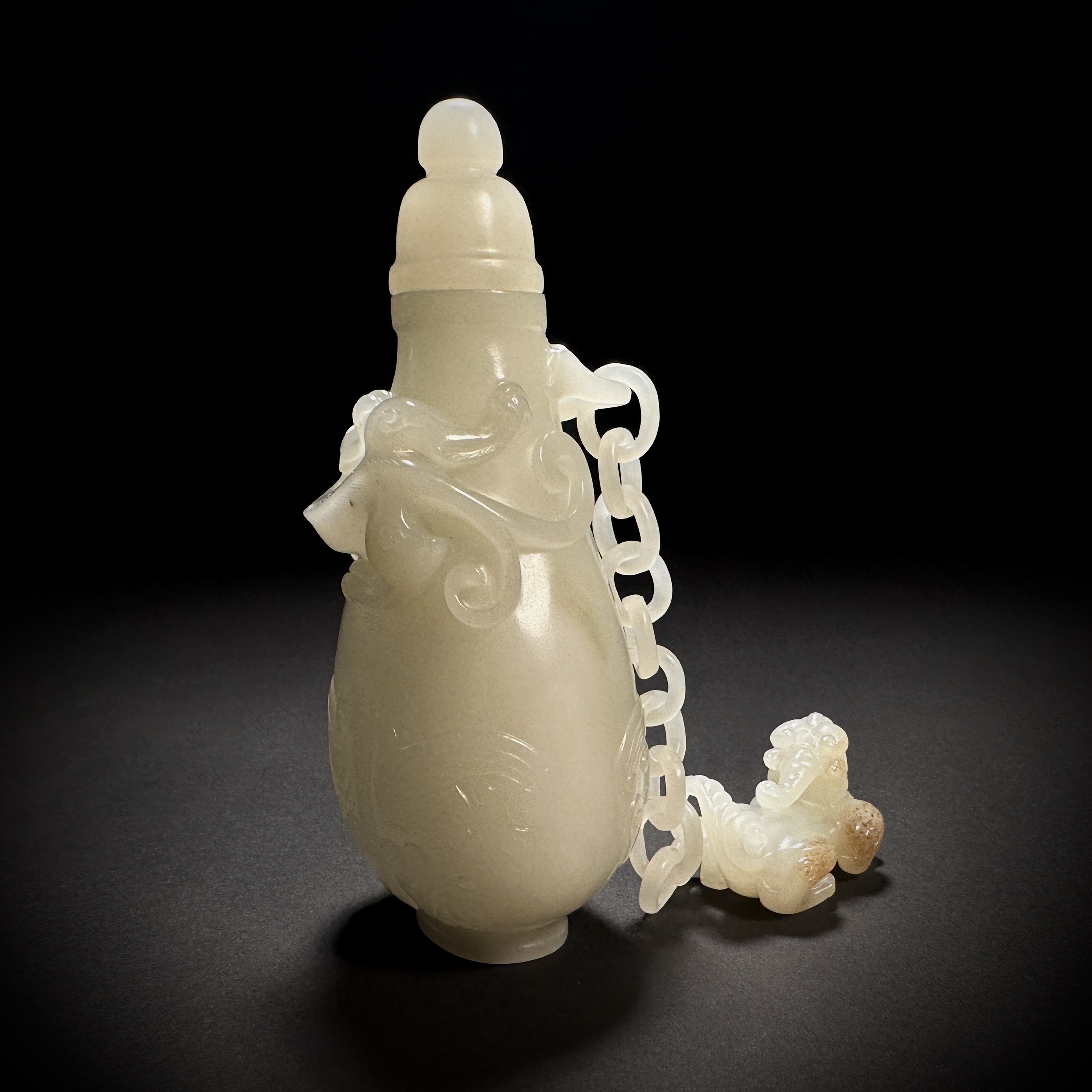 创汇盘龙 瑞兽玉平 安瓶 688-94