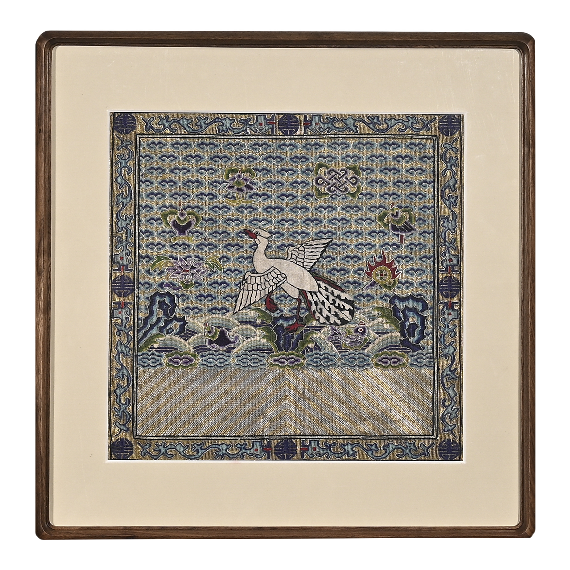 清光绪五品文官补子 赏件 251-4