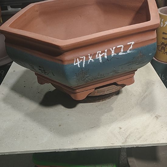 紫砂花盆有无孔菖蒲文竹拇指盆大小号防烂根菖蒲文竹拇指盆大小号