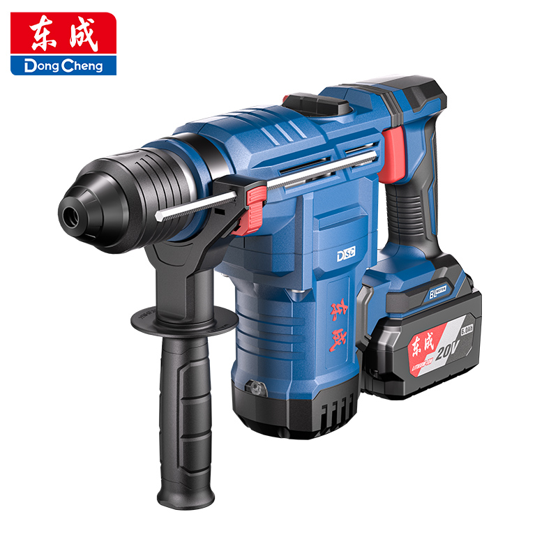 东成DCZC02-28大功率电锤工业级双用冲击钻植筋重型锂电锤破拆