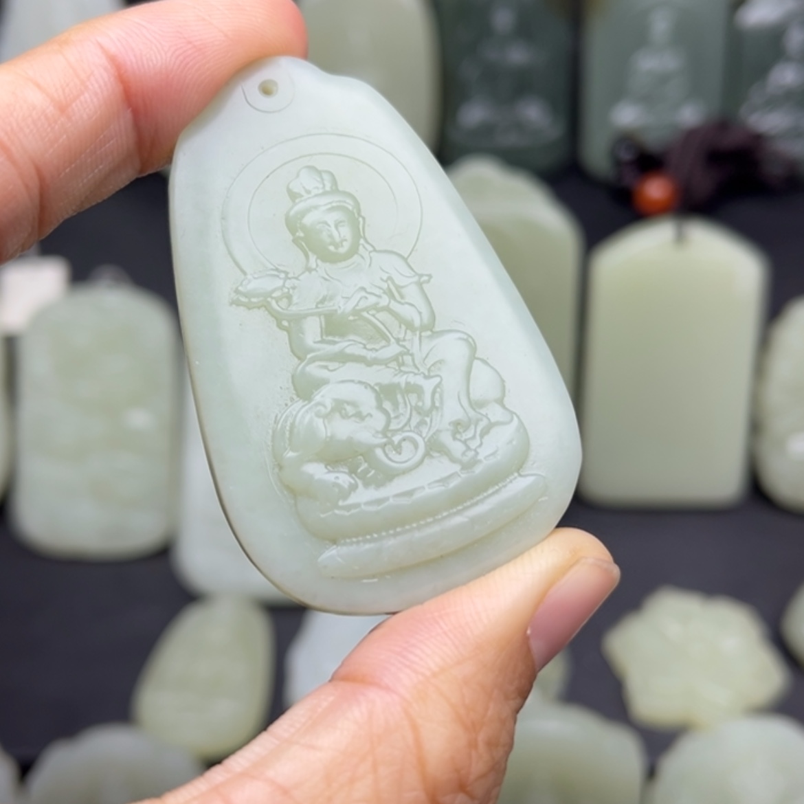 【闪购商品】和田玉挂件未镶嵌M*N