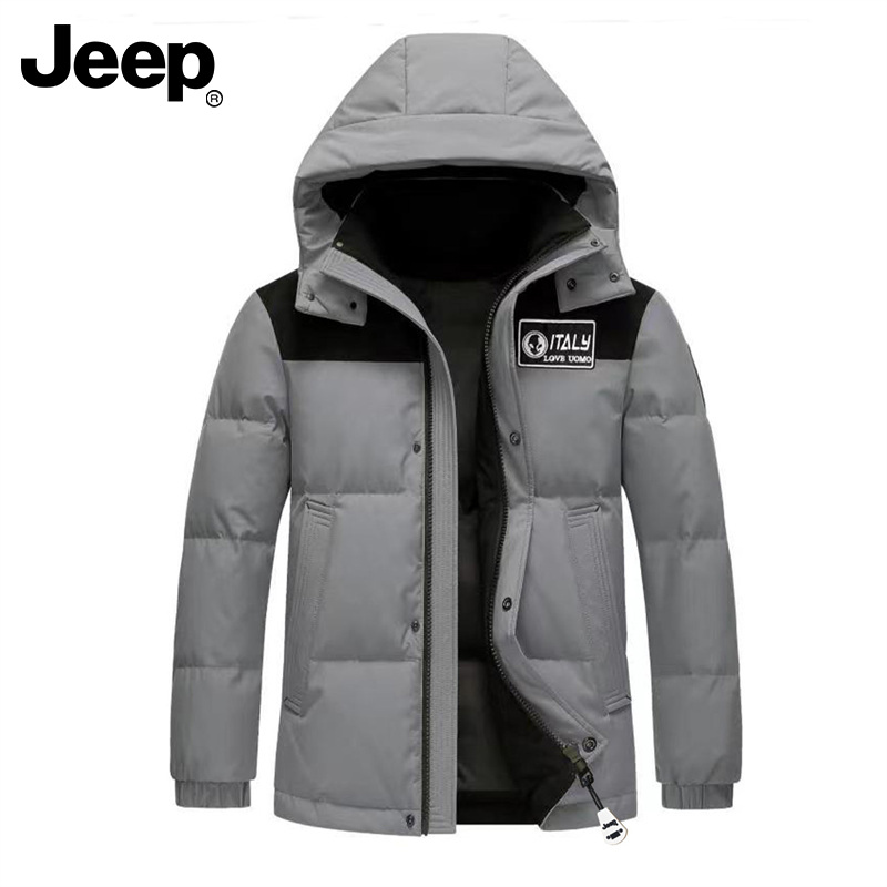 JEEP/吉普秋冬季户外运动休闲长袖时尚百搭潮流男士圆领卫衣毛衫