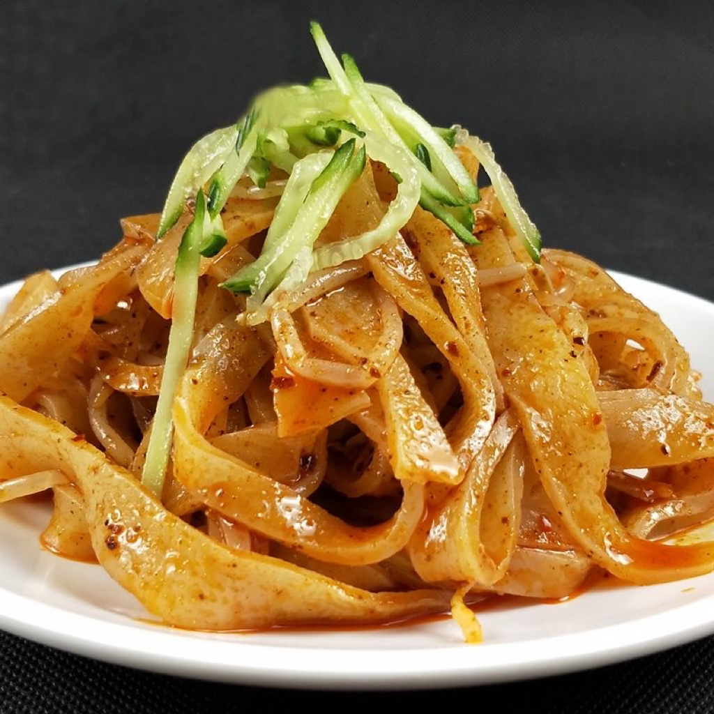 宿迁黄墩擀面皮拍一发6包/每包250克
