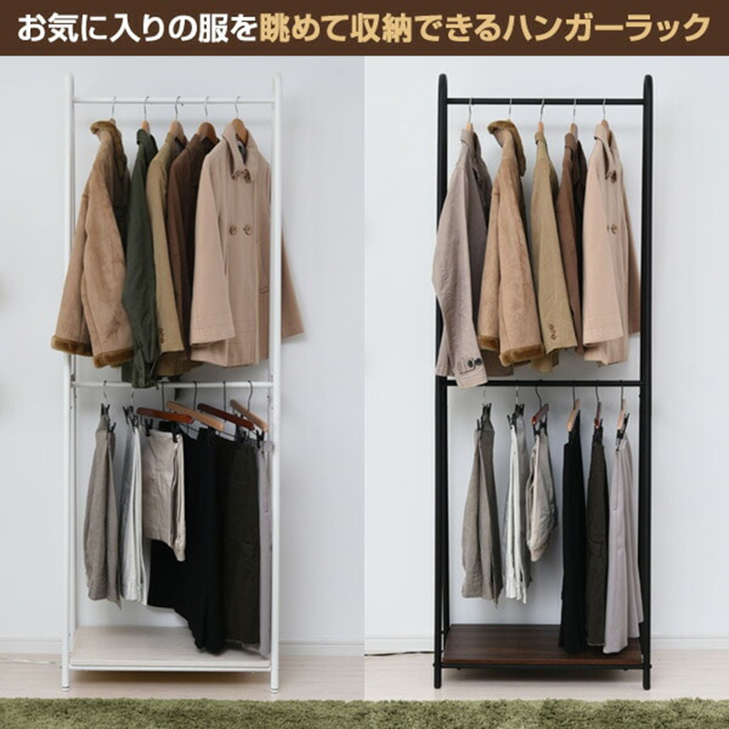 出口衣帽架办公室带滚轮小居室客厅卧室鞋架可移动简约挂衣架