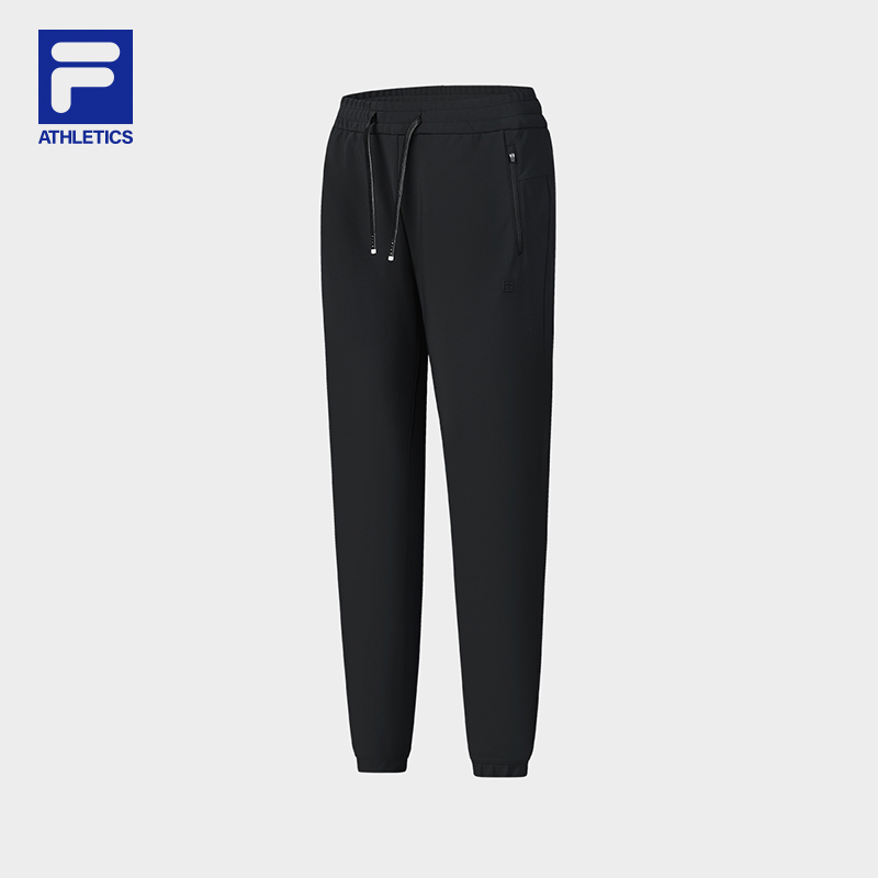 Fila/斐乐女冬季新款【弹力舒适修身显瘦】运动针织长裤秋冬穿搭