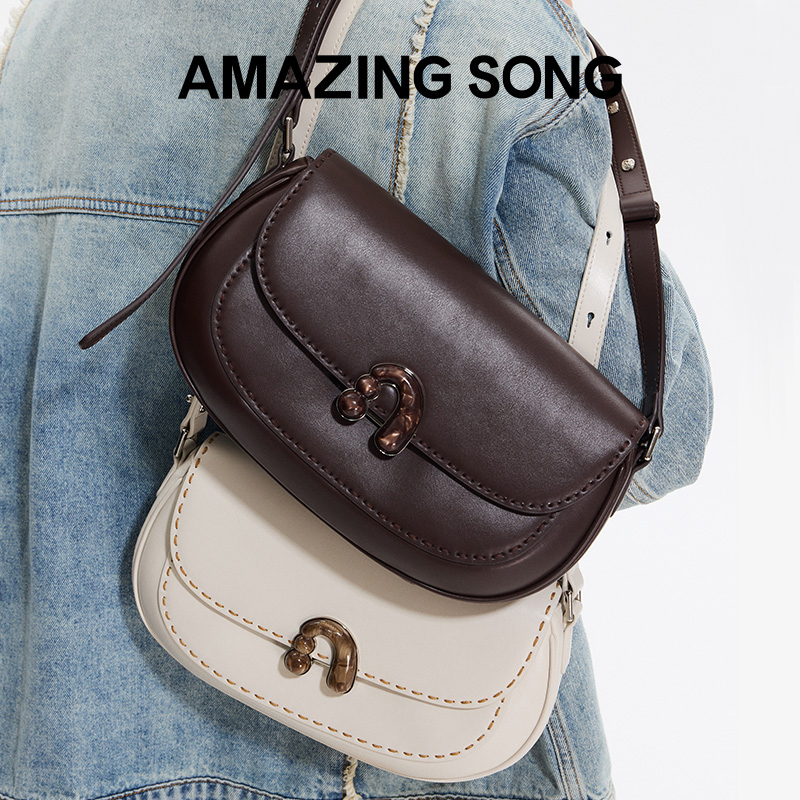 【微瑕介意慎拍】栗子包横款时尚百搭简约复古洋气休闲女士单肩斜跨