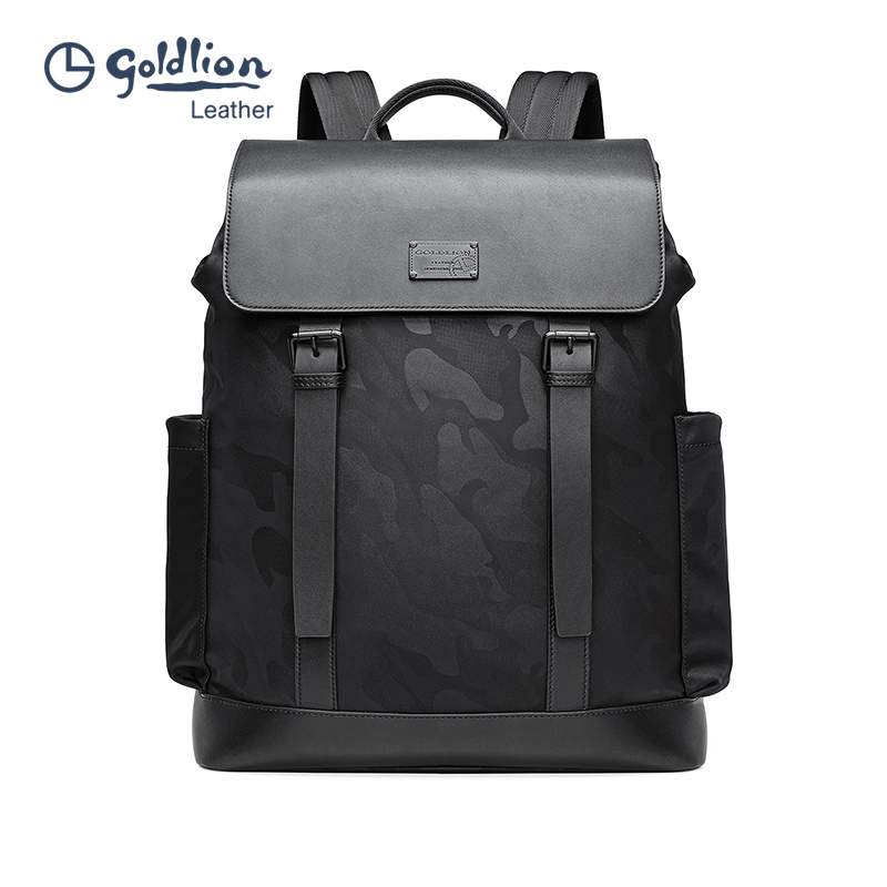 【商务通勤男包】金利来双肩包男士大容量旅行外出书包出差电脑包