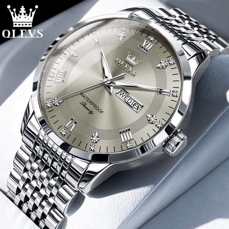 瑞士注册认证新款男士手表男款石英表商务夜光防水名腕表男正品牌