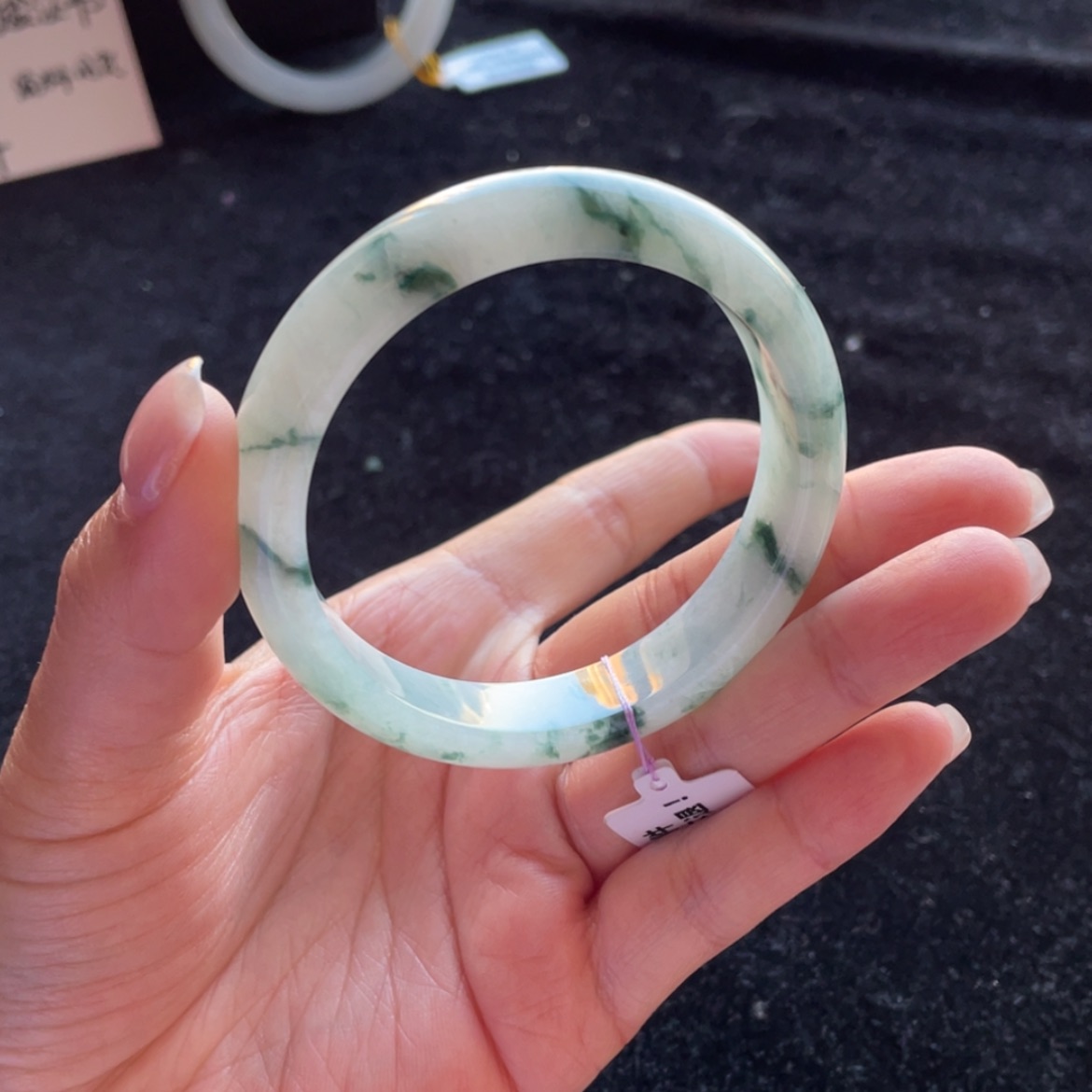 【闪购商品】翡翠手镯未镶嵌微瑕防漏