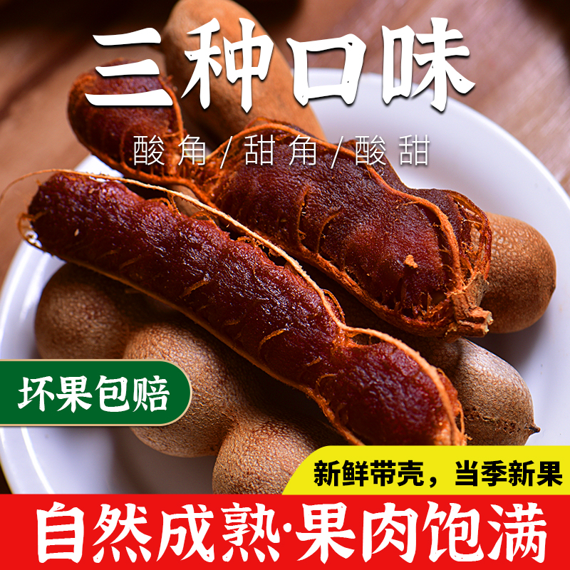 【小扬哥甄选】酸甜角云南特产新鲜罗望子甜酸角孕妇休闲零食开胃