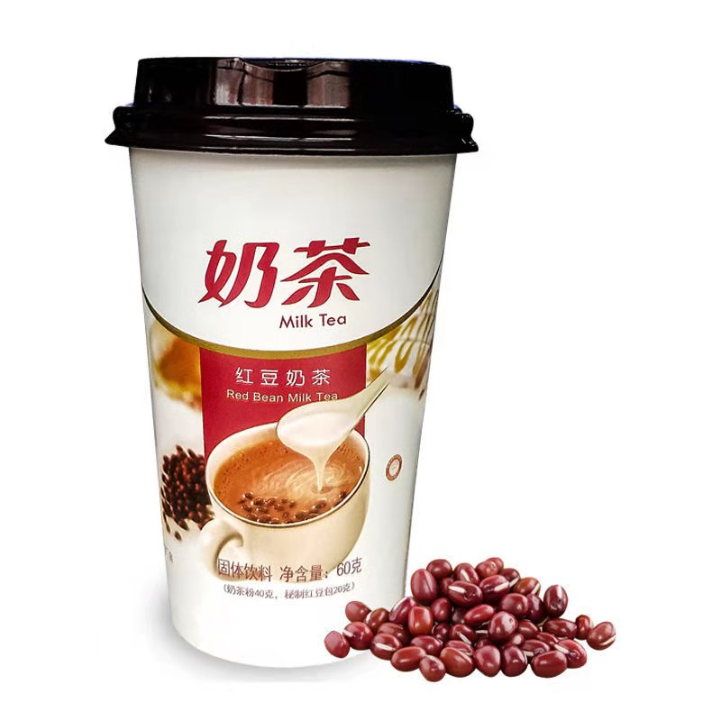 红豆奶茶整箱30杯阿萨姆港式奶茶速溶飘飘经典蜜雪皇后早餐奶茶
