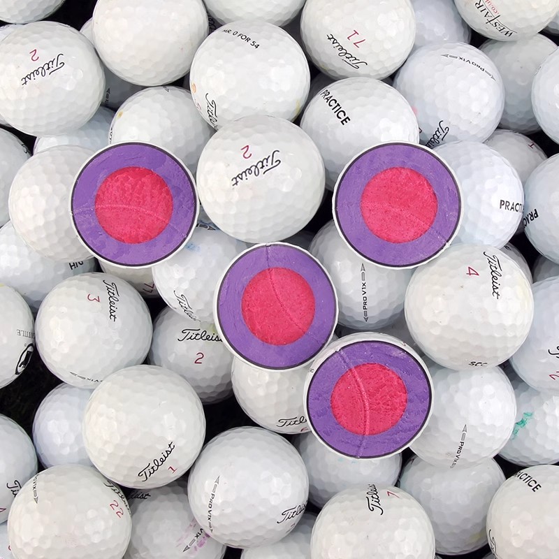 优质下场高尔夫球 泰特利斯/卡拉威/多层球 50粒装pgm