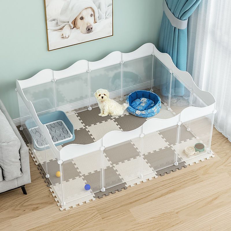 狗狗围栏宠物小型犬泰迪室内栅栏自由组合家用隔离门围栏式狗笼子