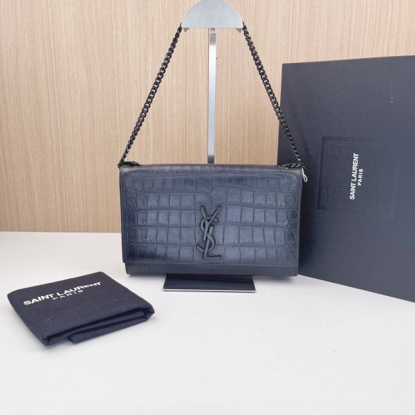 95新/圣罗兰/妃鱼/鸭鸭甄选/单肩包/市场价18500/240730MY0039