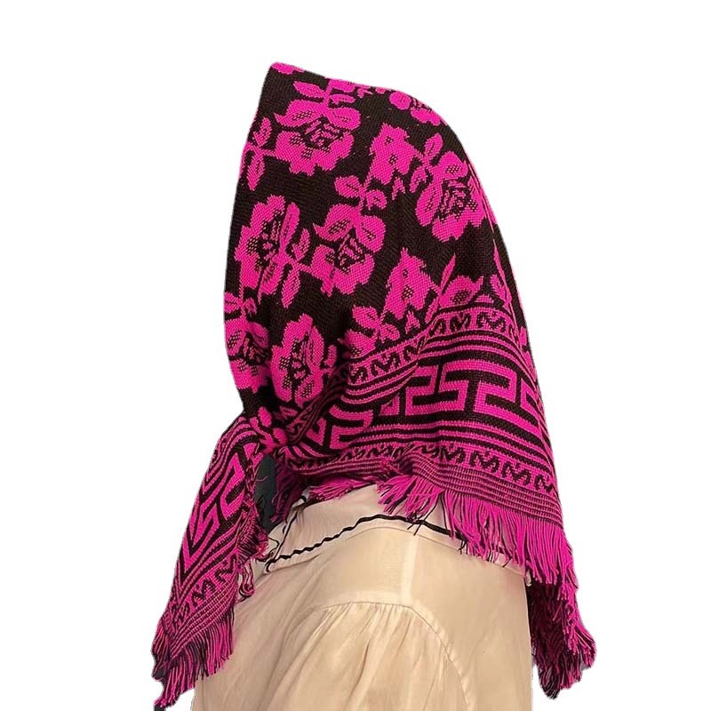 农村妇女头巾中老年四方冬季大妈包头方巾2023年新款老太太围巾女