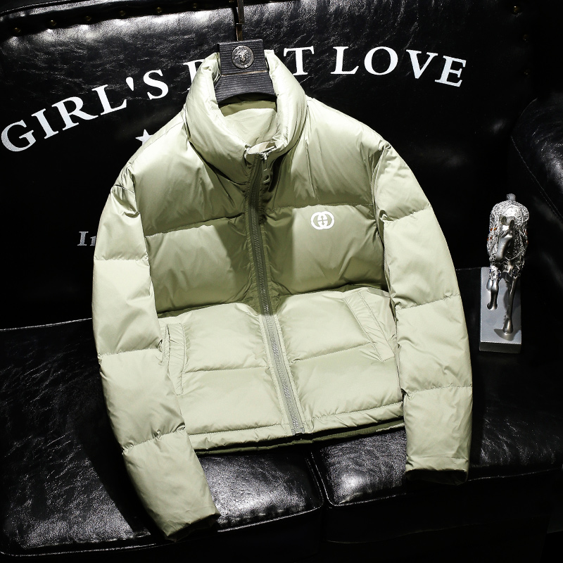 欧货高端立领轻薄羽绒服男士面包服外套微阔高端冬季新款保暖衣裳