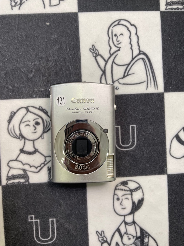 屏微瑕二手佳能Canon PowerSD870is相机（二手商品售出No退No换