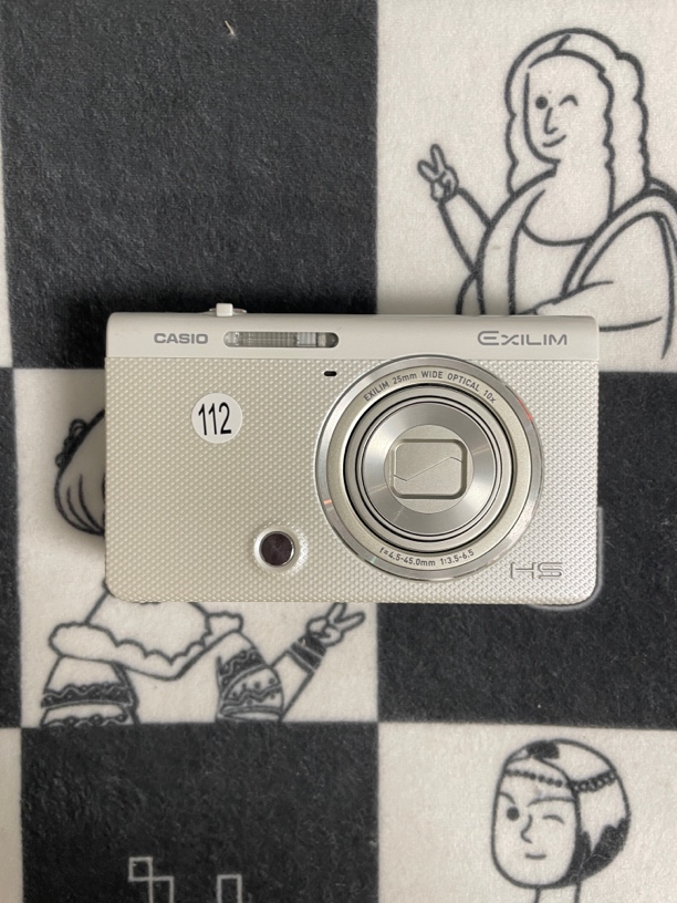 二手Casio ZR70白色翻转屏相机（二手商品售出No退No换介意勿拍）