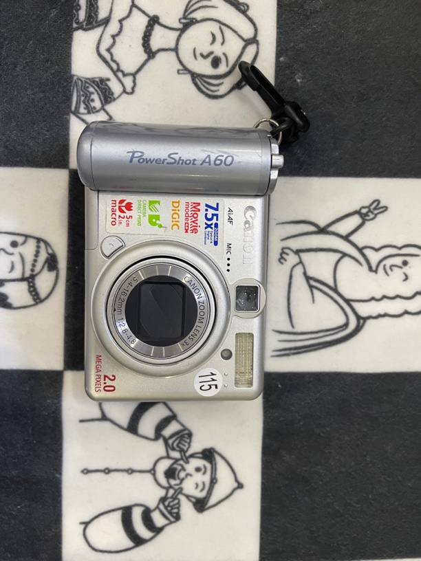 二手佳能Canon Power A60相机（二手商品售出No退No换介意勿拍）