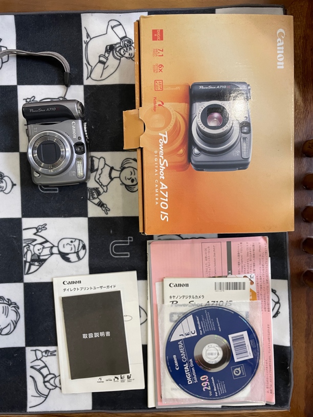 带箱说二手佳能Canon Power A710is相机（二手商品售出No退No换）