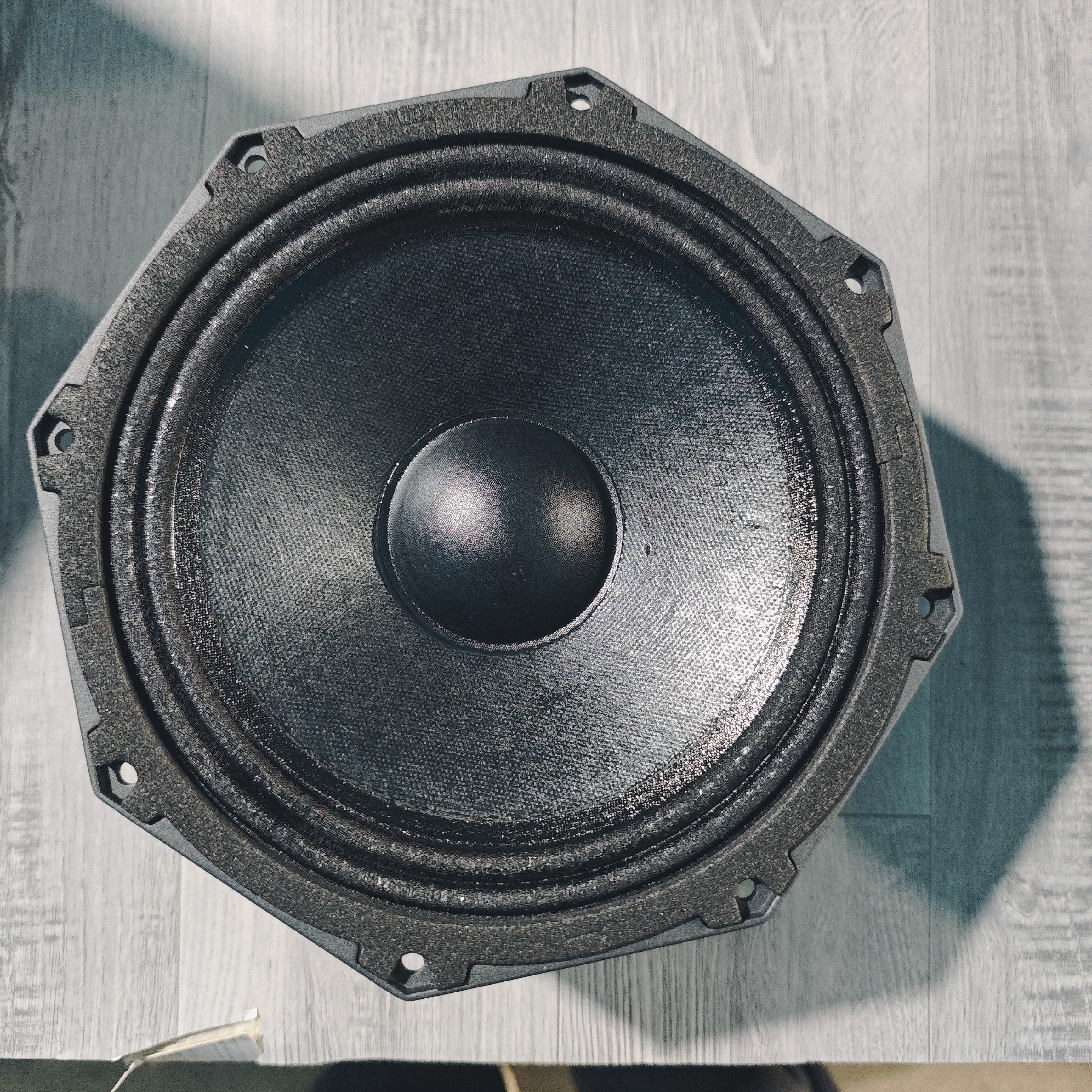 未使用  八角八寸铝架喇叭140磁一个的价格包邮