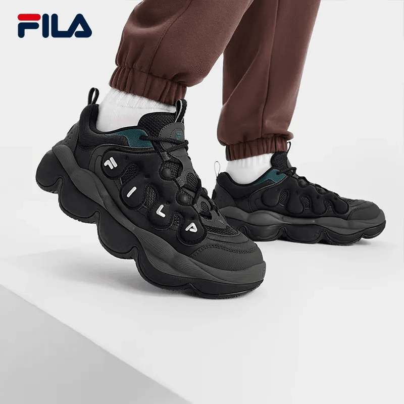 Fila/斐乐男鞋【PEASE豌豆鞋】老爹鞋休闲鞋F12M441117F