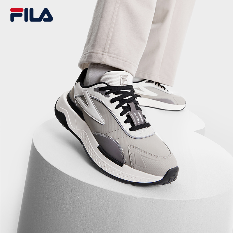 Fila/斐乐男鞋【简约舒适开拓者鞋】秋季百搭厚底老爹鞋F12M441105F