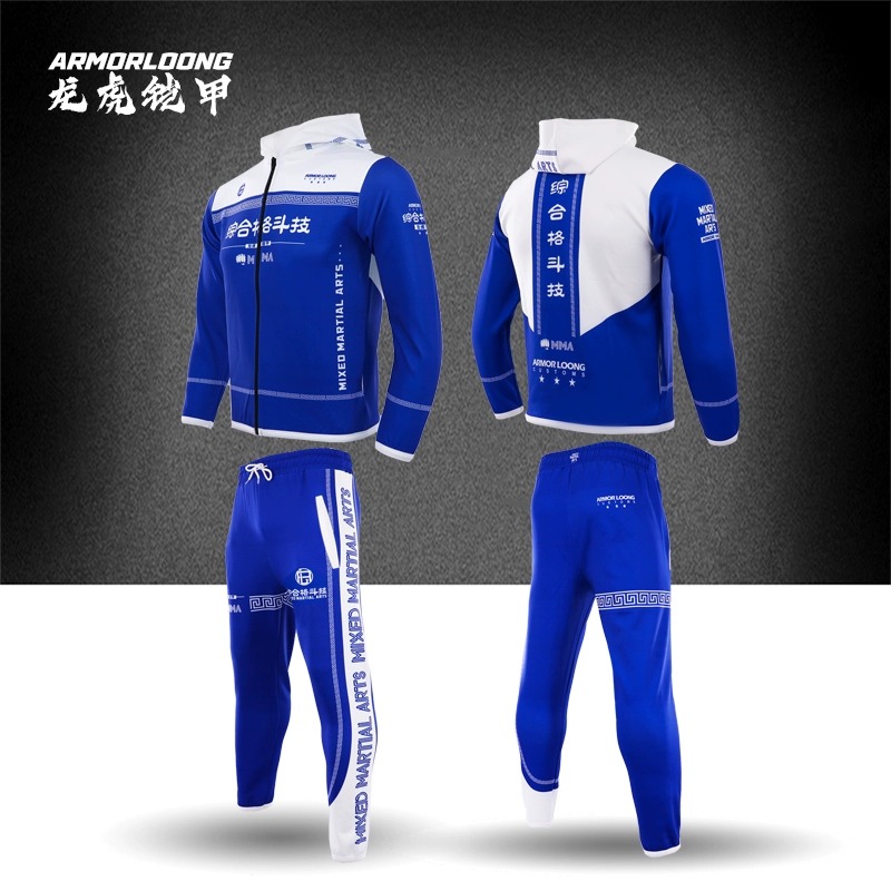 综合格斗技MMA外套装长裤格斗泰拳击服搏击运动UFC训练比赛拳馆