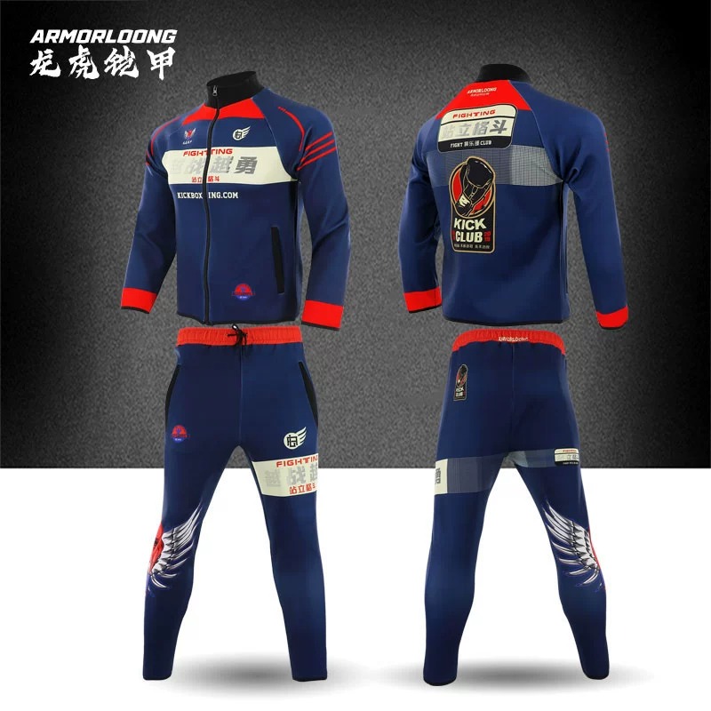 春秋季套装MMA长裤格斗拳馆搏击服运动UFC卫衣套装训练比赛