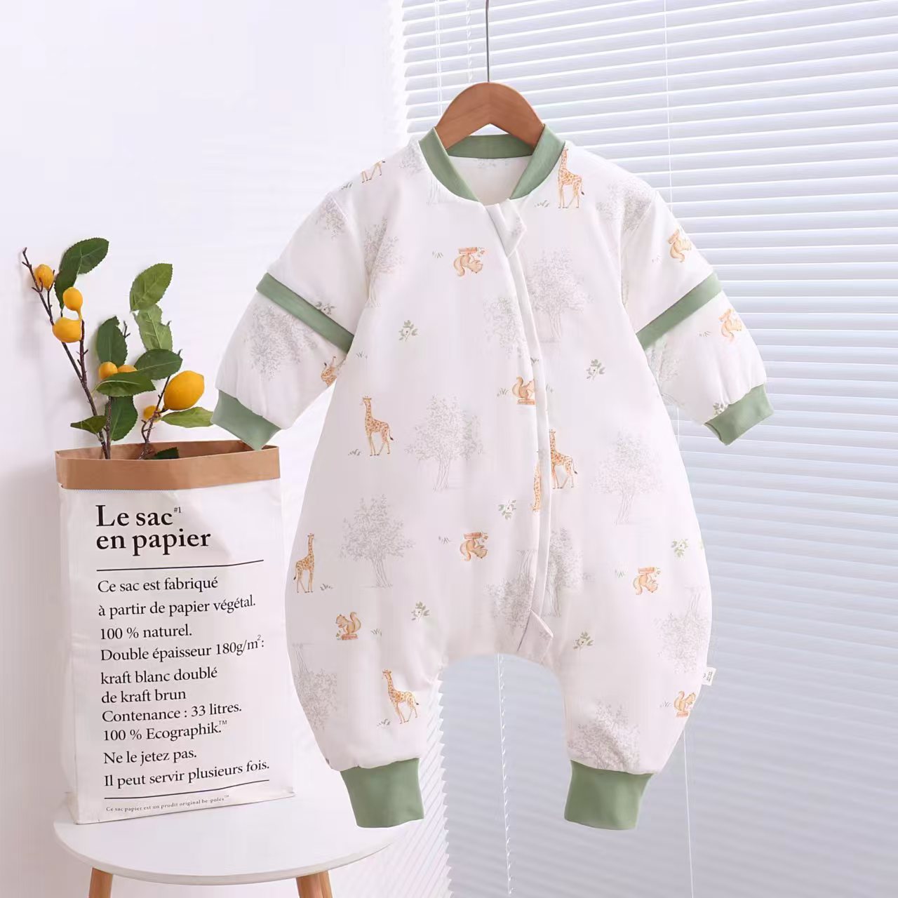 舒云贝宝宝分腿式睡袋 智能调温加厚防踢被