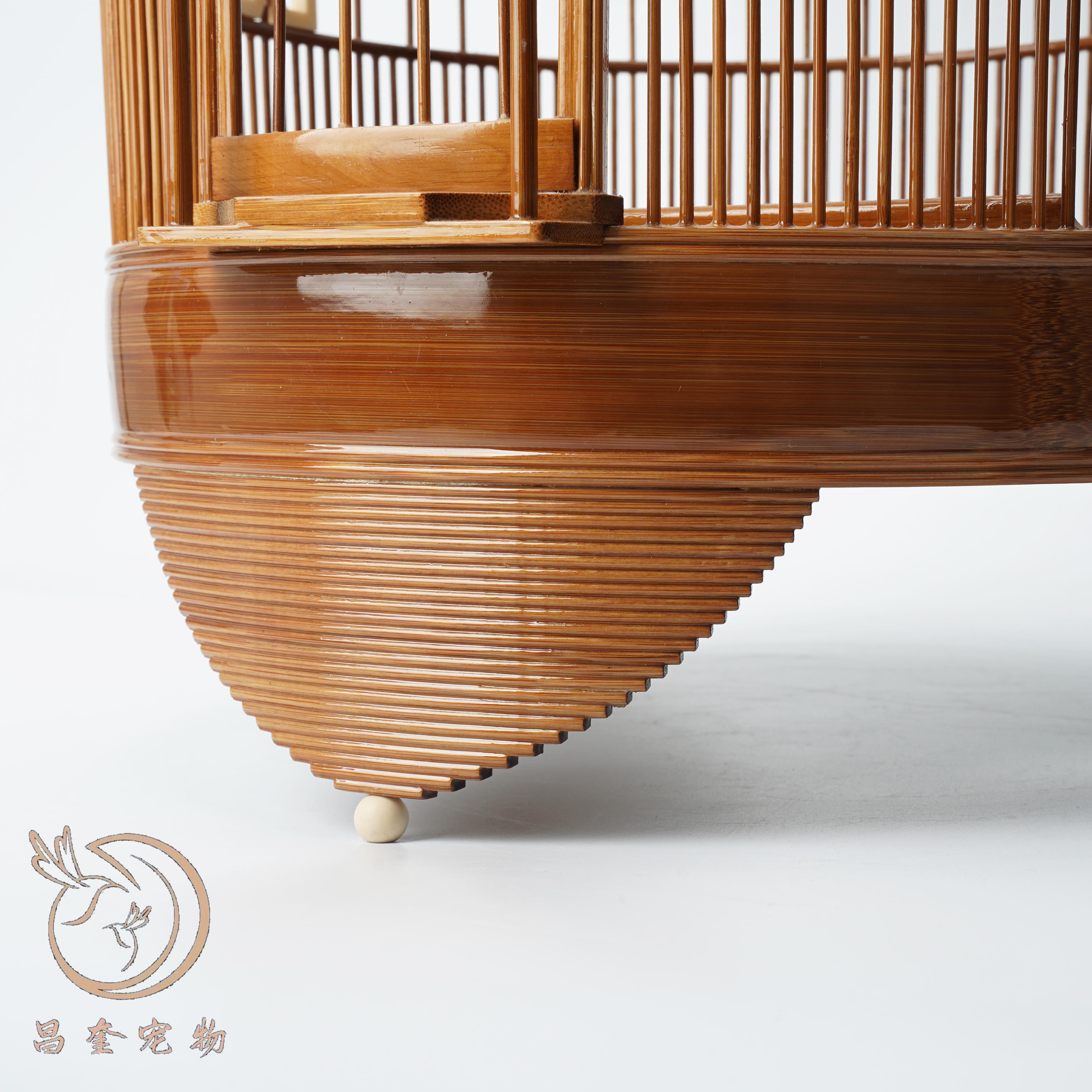 鸣中雀广笼【减震脚珠3颗1套】鸟笼配件米白色减少震动保护笼子