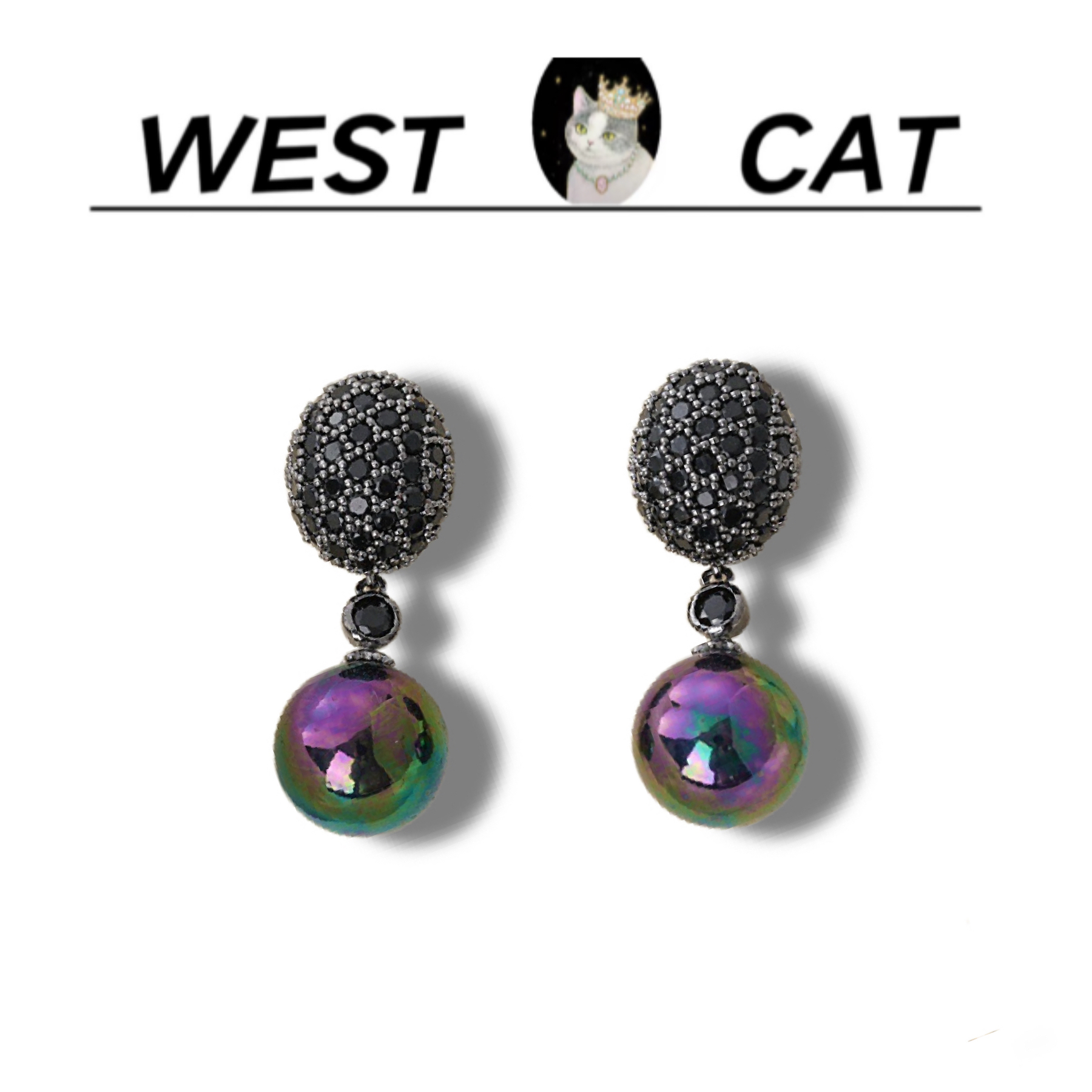 外货高品轻奢耳钉I-1182