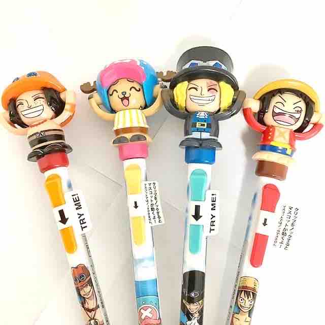海贼王 日版 金猫 变脸圆珠笔 一支笔 可换笔芯