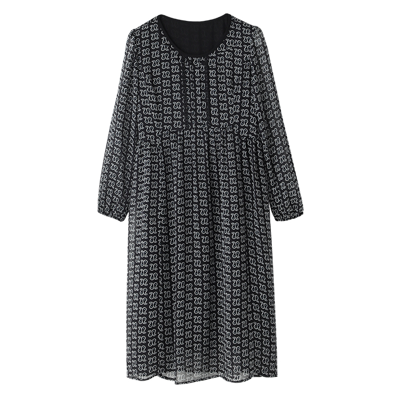 雪纺连衣裙子潮229728