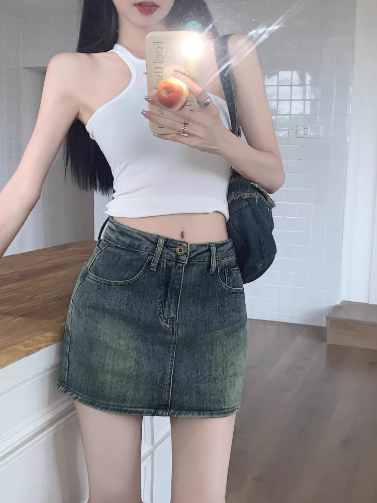 【201-250】牛仔短裙短裤 直Bo专属 对应编号对应的衣服 下播NO拍