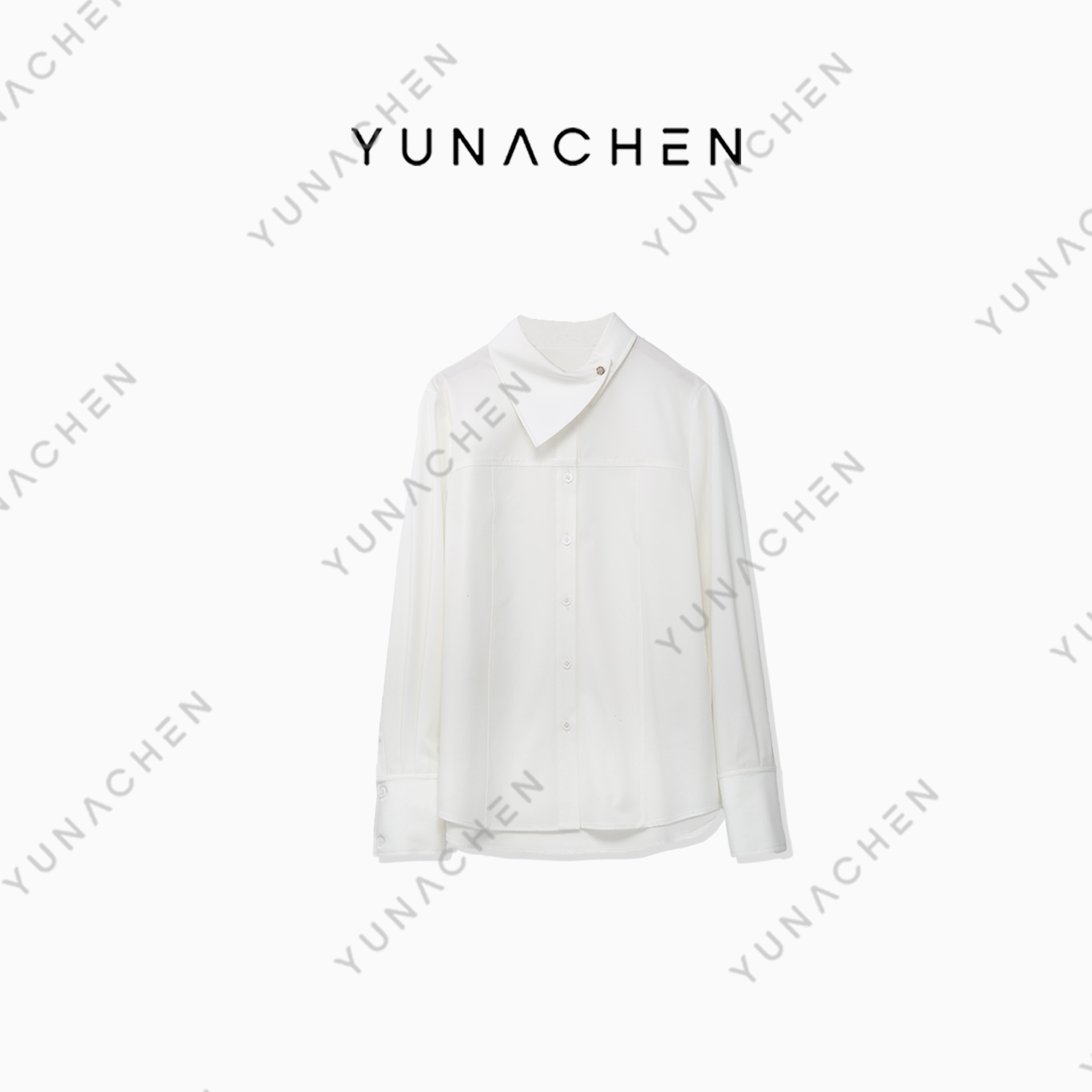 YUNACHEN现货【空竹】  A25时尚轻奢简约款长袖衬衫01-999-G23QC31A