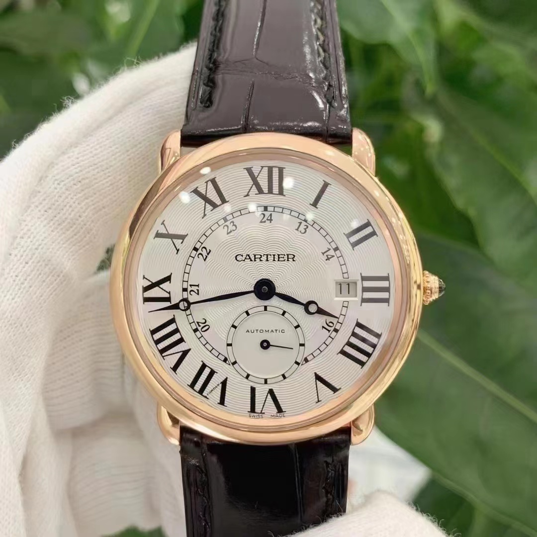95新 Cartier/卡地亚 40MM/公价120000/卡地亚W6801005男士腕表