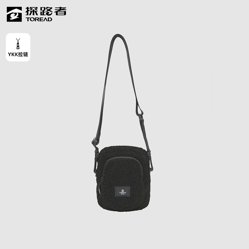 探路者日常背包2022秋冬新款户外日常休闲男女通款挎包