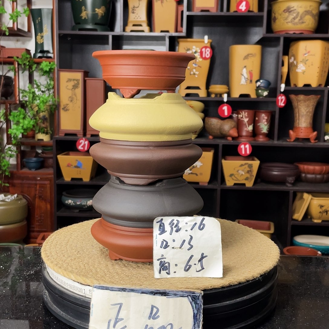 紫砂20CM以下花盆