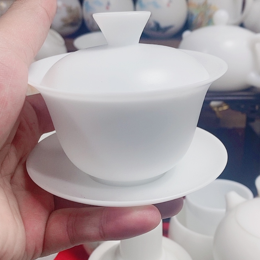 【闪购商品】瓷盖碗