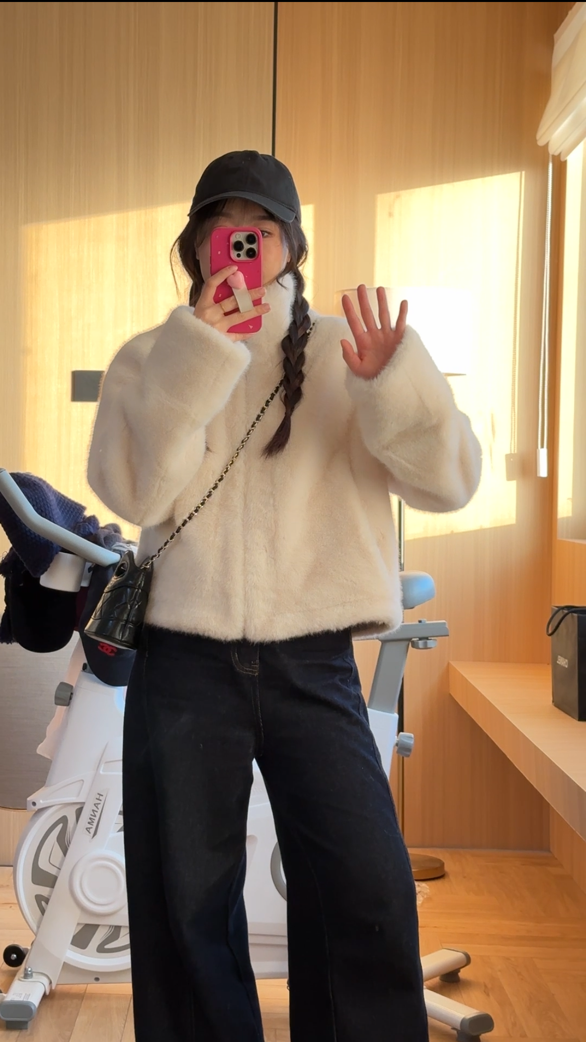 WW-2025新款毛毛外套短款拉链版时尚百搭