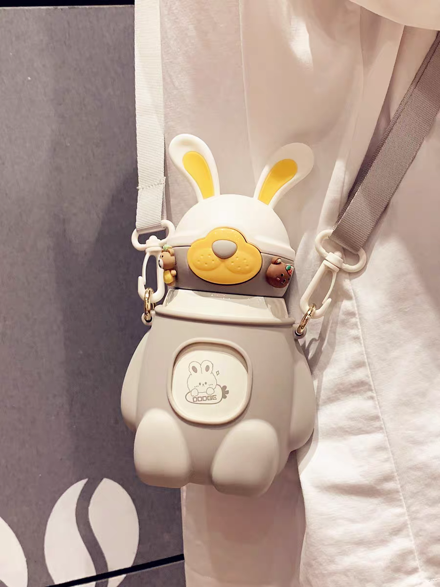 小兔子水杯保温杯316不锈钢小兔子水杯