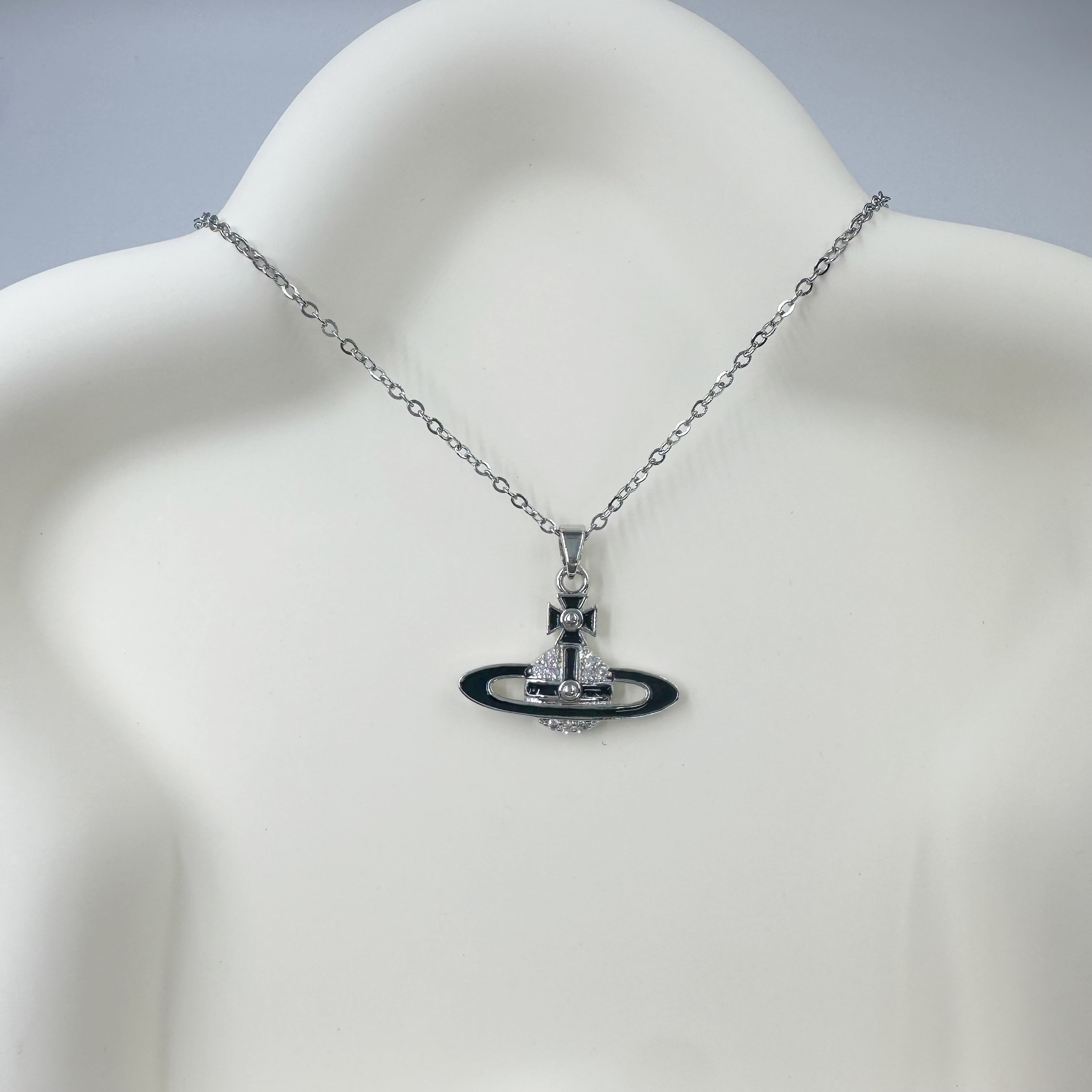 钛钢项链 土星项链钛钢链条