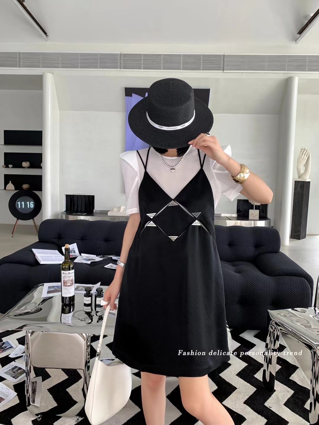 【依泽源头工厂】南油依泽女装春夏轻奢连衣裙孤品时尚百搭质感春夏