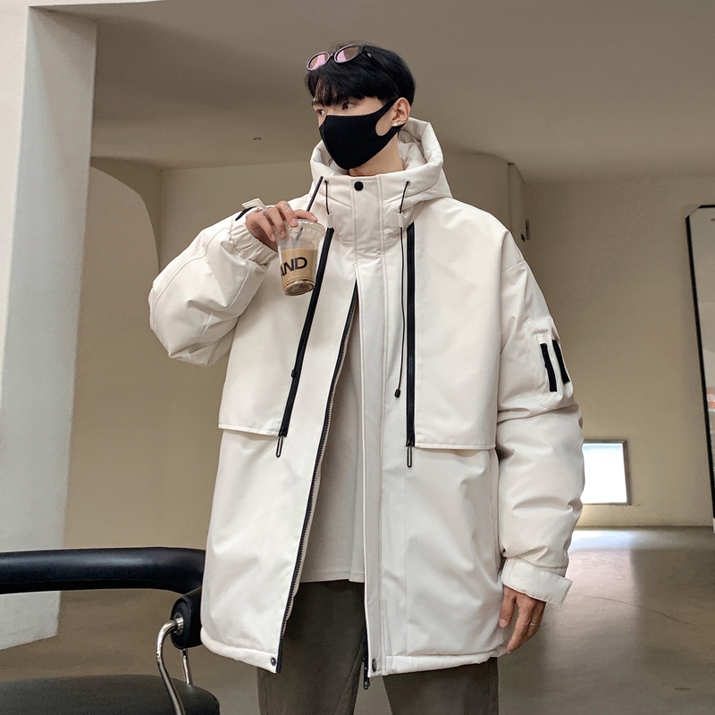 迈特优羽绒服男冬季加绒加厚保暖潮流外套 3653