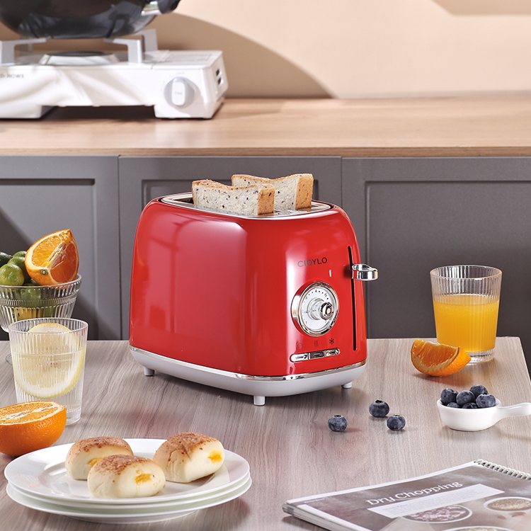 思迪乐CiDylo家用多士炉小型烤面包机三明治机早餐机自动吐司机 