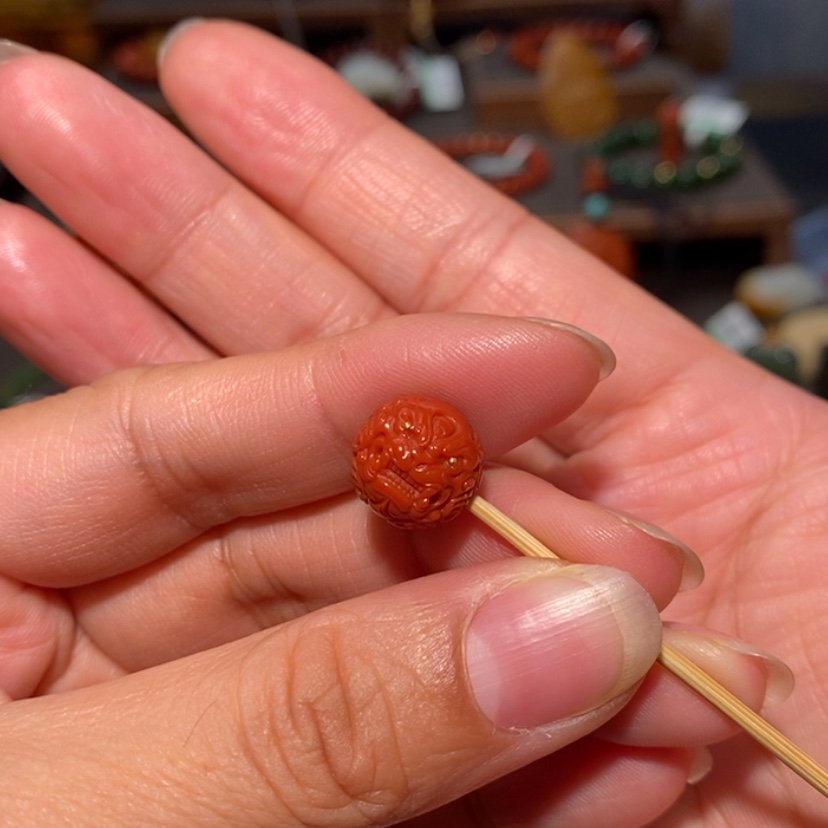 【闪购商品】南红玛瑙配饰未镶嵌为**晚