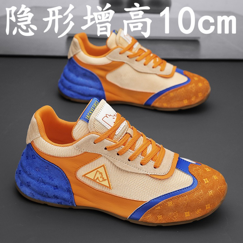 阿迪达斯潮流欧洲站男鞋冬季男士高级感防滑运动休闲鞋内增高鞋男