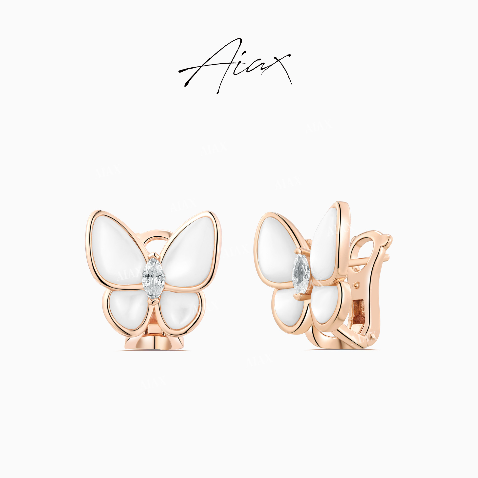 AIAX 出游季 法国经典百搭独特小众气质精致耳环TSL1244