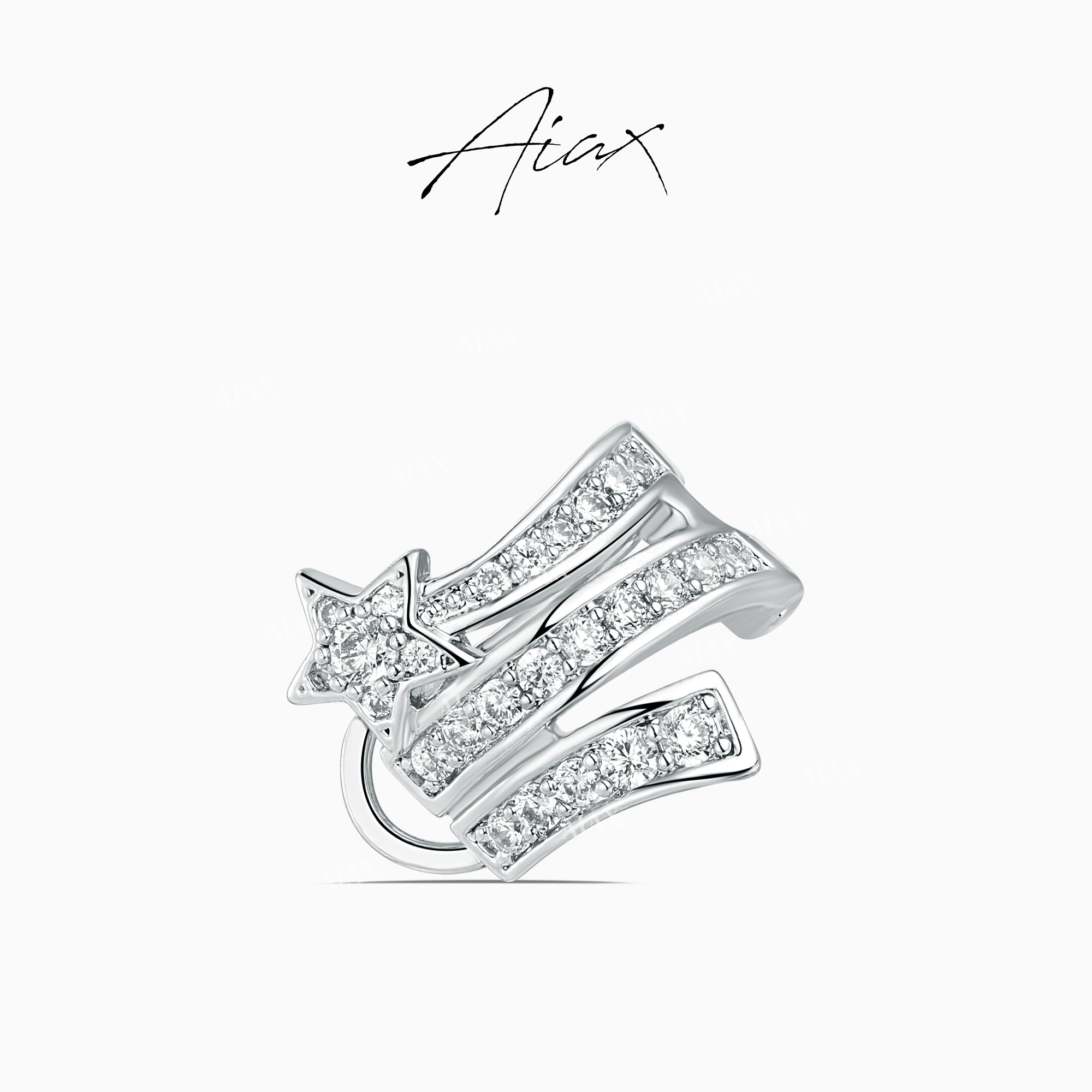 AIAX 出游季 法国设计时尚百搭小众个性经典耳骨夹TSL1241